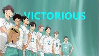 Aoba JohsaiSeijoh AMV Victorious ▪︎Haikyuu [upl. by Nodnas]