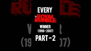 Every Royal Rumble Winner Part 2 wwe royalrumble shorts ytshorts viral [upl. by Crabb85]