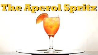 How To Make An Aperol Spritz  Drinks Made Easy [upl. by Anaujd]