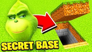 Minecraft  WHATS INSIDE THE GRINCH SECRET BASE Ps3Xbox360PS4XboxOnePEMCPE [upl. by Ardeid]