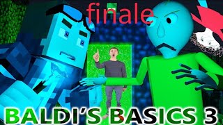 baldis basics vs Minecraft part 3 finale sneak peek [upl. by Dahsraf]