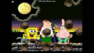 MUGEN battle 5235 Team Spongebob vs Team Patrick 3 [upl. by Enyaz325]