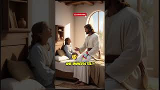 Jesus Story  Jesus Heals Jairus Daughter 🙏 [upl. by Auqinot]