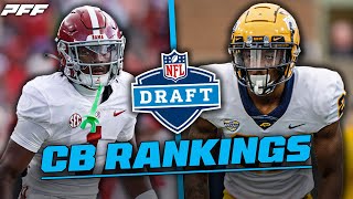 2024 NFL Draft CB Rankings  PFF CFB Show [upl. by Anitserp]