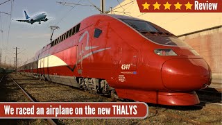 The NEW Thalys train  Our stunning first ride on Thalys Ruby [upl. by Marrin972]