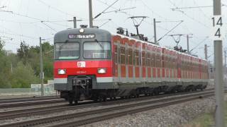 Inbound  Outbound Commuter Train  ICE High Speed Train [upl. by Anigriv]