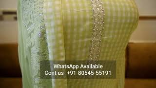 Salwar Kameez Unstitched  Salwar Kameez  Punjaban Designer Boutique [upl. by Kciderf]