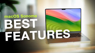 macOS Sonoma Best Features You Need to Know [upl. by Ciri83]