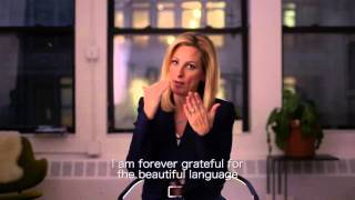 Marlee Matlin Spring Awakening Interview clips [upl. by Aitenev634]