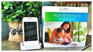 Smart Home Ideas  Samsung SmartThings Home Monitoring Kit [upl. by Trudi619]