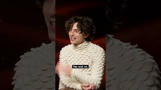 Timothée Chalamet on being in the possession of unreleased BobDylan tracks [upl. by Finstad]