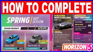 Forza Horizon 5 Spring Season Festival Playlist  Series 38 Hidden Horizons  Update 38 [upl. by Ennirac]