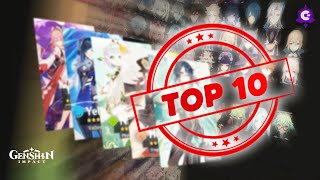 🏆TIER LIST de MUST PULL  TOP 10 MEJORES PERSONAJES de Genshin Impact [upl. by Dazraf]