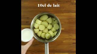 🥔 Purée de pommes de terre maison 🍴 recette cuisine faitmaison confort facile [upl. by Aonehc]