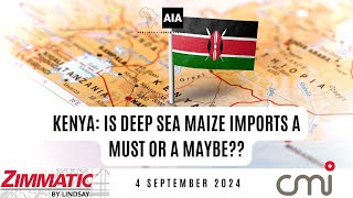 Kenya Is Deep Sea Maize Imports a MUST or a MAYBE  4 Sept 2024 [upl. by Lleirbag171]