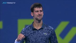 Djokovic vs Fucsovics Best Shots and Rallies  Doha 2019 [upl. by Minnnie437]