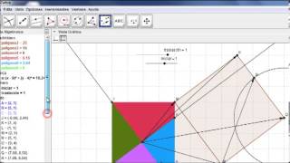 El teorema de pitagoras con GeoGebra [upl. by Velma236]