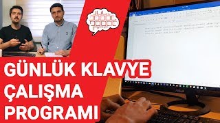 Zabıt Kâtipliği gibi Klavye Sınavları için Günlük Çalışma Programı [upl. by Ajar]