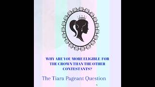 The Tiara Pageant Question for Miss amp Mrs India 2025 [upl. by Aliehc]