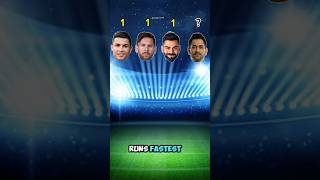 Ronaldo vs Messi vs Virat Kohli Vs MS Dhoni ronaldo messi viratkohli msdhoni football [upl. by Kcirtapnhoj148]