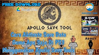 Cara Aktifasi Save Data Game Menggunakan Apollo Save Tools PS3 [upl. by Guinn480]