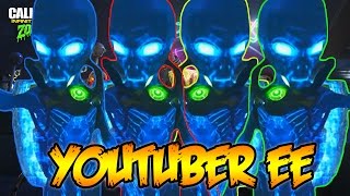 INFINITE WARFARE ZOMBIES  4 YOUTUBER EASTER EGG RUN Zombies In Spaceland [upl. by Dituri333]