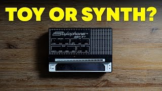 Stylophone GENX1 portable analog synth demo and review [upl. by Jaco]