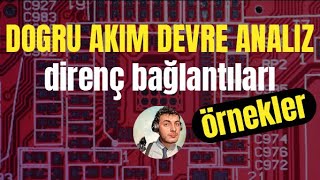 25  Dirençlerin Seri ve Paralel Bağlantıları Örnek  V [upl. by Coltin]