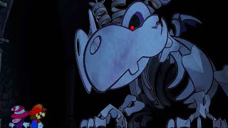 Paper Mario The Thousand Year Door Remake  Bonetail Boss Battle Pit of 100 Trials [upl. by Koziel]