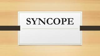 Syncope PPT [upl. by Zere659]