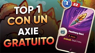 🏆 COMO LLEGAR AL TOP CON UN AXIE GRATUITO  Axie Infinity Origins [upl. by Eetsirhc]