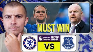 NEVER SEEN BEFORE CHELSEA XI 👀 CHELSEA vs EVERTON PREVIEW [upl. by Jacie]