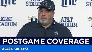 Raiders vs Cowboys Mike McCarthy addresses penalty issues in loss  CBS Sports HQ [upl. by Lulu]