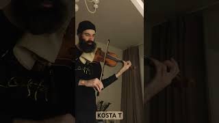 Kosta T 🎻 violin violinist скрипка music improvisation solo скрипач авангард avantgarde live [upl. by Arahsit]