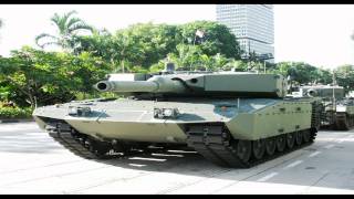 Singapores Leopard 2SG Main Battle Tank Pics 1080p [upl. by Kwabena]