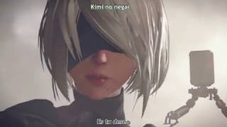 Nier Automata  The Weight of the WorldJapaneseSong of a Broken World sub español [upl. by Yodlem702]