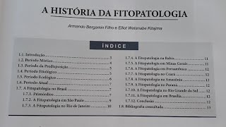 MANUAL DE FITOPATOLOGIA  CAPÍTULO 1 A HISTÓRIA DA FITOPATOLGIA  PERÍODOS PARTE 2 [upl. by Vassell806]