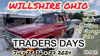 WILLSHIRE TRADERS DAYS ALL JUNK OR IS IT A TREASURE TROVE BEFORE 127 GARAGE SALES HUNTING FISHING [upl. by Renie133]