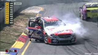 2013 V8 Supercar Adelaide Friday Highlights [upl. by Omarr31]