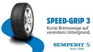 Winterreifen Semperit SpeedGrip 3 beim ÖAMTCWinterreifentest 2020  Semperit Reifen [upl. by Madalena445]