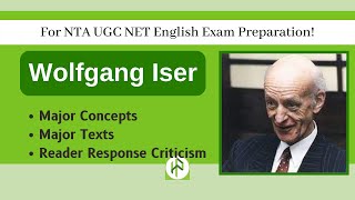 Wolfgang Iser I Reader Response Criticism I 20th Century Literary Theory [upl. by Elnore]