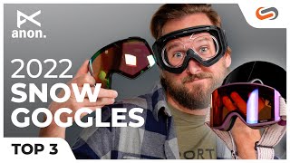 The 3 Best ANON Snow Goggles for the 202223 Season  SportRx [upl. by Hametaf]