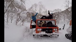 Cat Skiing in Niseko Again [upl. by Ettenajna]