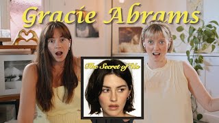 Album Reaction GRACIE ABRAMS  The Secret of Us [upl. by Aeynod]