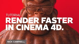 Render up to 300 Faster with this One Cinema 4D Physical Render Tip [upl. by Koah]