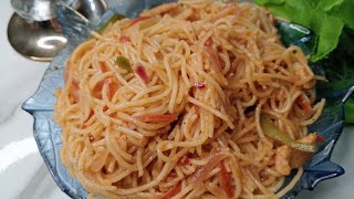 Chow mein Recipe Easy and quick Recipe Anjums recipe [upl. by Ijnek]