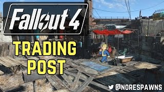 Fallout 4  Castle Trading Post [upl. by Mecke64]