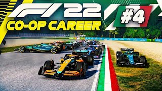 F1 22 Co Op Career Part 4 CRAZIEST RACE WEEKEND EVER  Imola Sprint amp GP [upl. by Pfaff336]