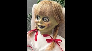 Annabelle Horror MOVIE THE SCARY CLOSET Prop Doll SIGNED BY CAST 2 of 2 Worldwide [upl. by Mirabella]