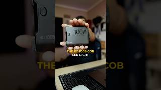 The Best Budget Lighting for YouTubers amp Creators  RC 100B COB LED Light [upl. by Dombrowski905]